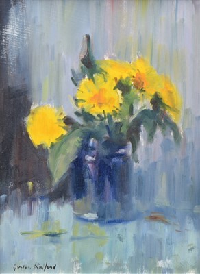 Lot 370 - Gordon Radford, "Dandelions", oil.