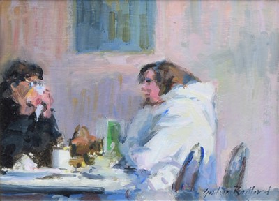 Lot 357 - Gordon Radford, "Another Cold!", oil.
