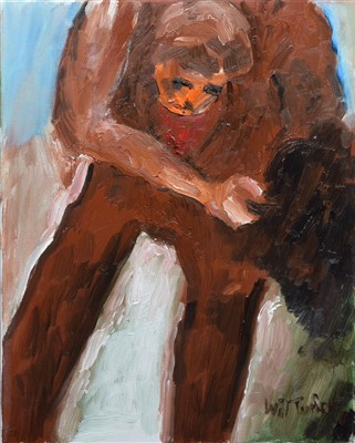 Lot 398 - William Turner, "The Labourer", oil.