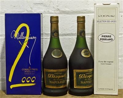 Lot 99 - 4 Bottles Mixed Lot Very Fine Cognac