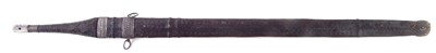 Lot 119 - Omani Kattara sword and scabbard.