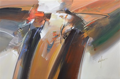 Lot 333 - Wilfred Lang, Abstract, acrylic on canvas.
