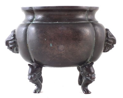 Lot 264 - Chinese Bronze censor