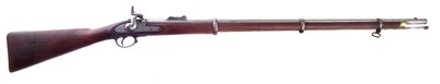 Lot 20 - Enfield P53 three band percussion rifle