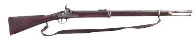 Lot 34 - Enfield pattern 1861 percussion two band .577 rifle