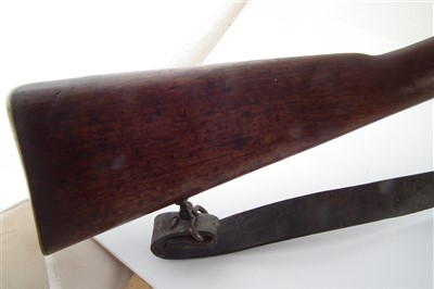 Lot 30 - Enfield pattern 1856 Percussion Sergeant's two band .577 rifle