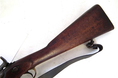 Lot 30 - Enfield pattern 1856 Percussion Sergeant's two band .577 rifle