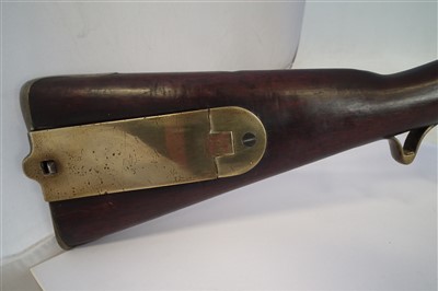 Lot 18 - 3rd pattern percussion Brunswick Rifle by London Small Arms Company