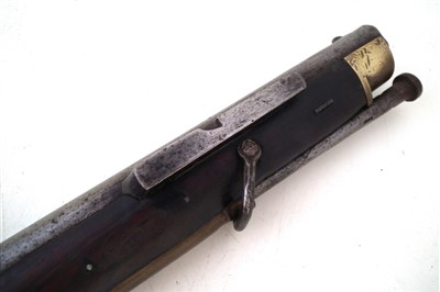 Lot 18 - 3rd pattern percussion Brunswick Rifle by London Small Arms Company