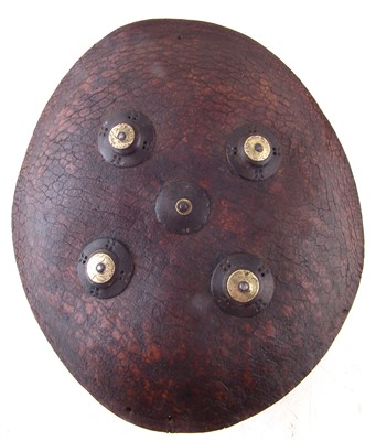Lot 336 - Indian / Persian hide Dhal shield