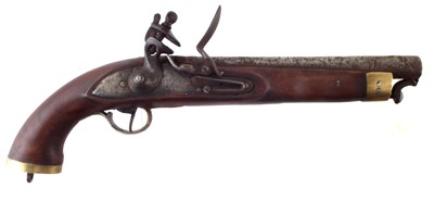 Lot 2 - Flintlock belt pistol