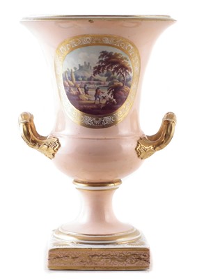 Lot 233 - Large Derby vase circa 1820