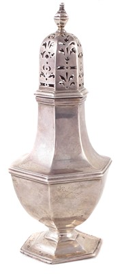 Lot 11 - A late Victorian silver sugar sifter