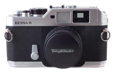 Lot 169 - Voigtlander Bessa R camera with super wide Heliar 15mm F.4.5mm lens