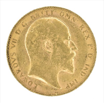 Lot 69 - King Edward VII, Sovereign, 1904.