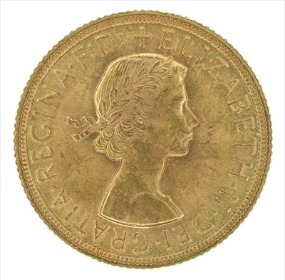 Lot 57 - Queen Elizabeth II, Sovereign, 1959.