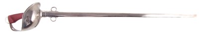 Lot 122 - 1908 pattern officers sword and scabbard