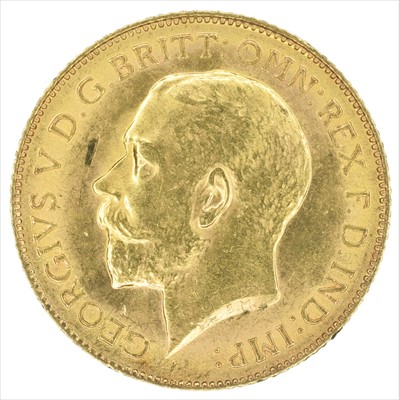 Lot 141 - King George V, Half-Sovereign, 1915.
