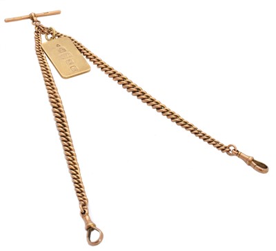 Lot 178 - A 1970s 9ct gold ingot