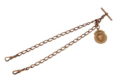 Lot 172 - An early 20th Century 9ct gold Albert chain
