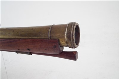 Lot 16 - Percussion blunderbuss by Williams