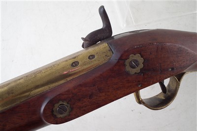 Lot 16 - Percussion blunderbuss by Williams