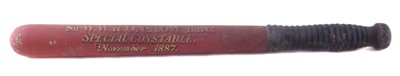 Lot 223 - Sir W.W.R. Onslow presentation Truncheon