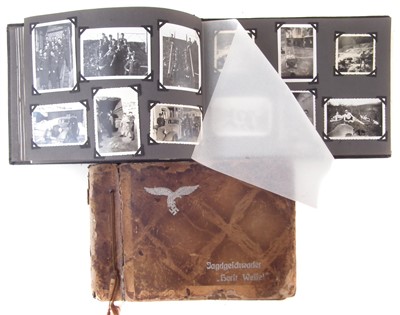 Lot 233 - German WWII Third Reich photo album 'Kreigserinnerungen'