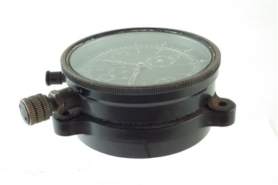 Lot 240 - WWII Italian Fascist Regia Aeronautica Aircraft clock by Leonidas