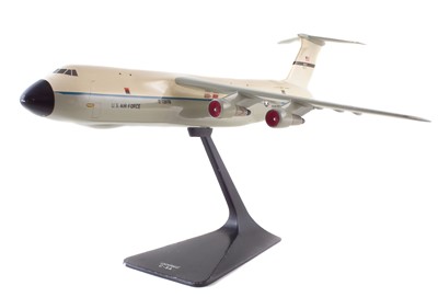 Lot 254 - All metal scale model of the US Lockheed C5A Galaxy military transport aircraft
