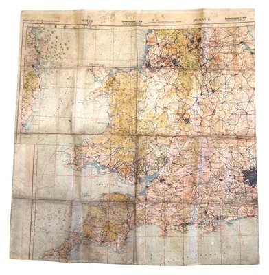 Lot 231 - WWII German Luftwaffe target map