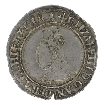 Lot 201 - Queen Elizabeth I Shilling and Edward III hammered silver Groat (2).