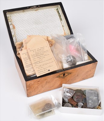 Lot 182 - Two boxes to include large assortment of Roman and Ancient coinage, generally poor condition.