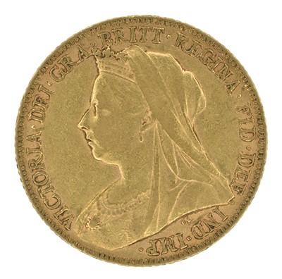 Lot 67 - Queen Victoria, Sovereign, 1899, London Mint.