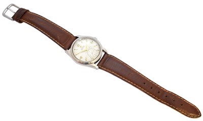 Lot 299 - A mid 20th century Rolex oyster stainless steel wristwatch