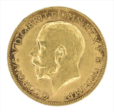 Lot 129 - King George V, Sovereign, 1913, London Mint.
