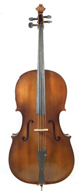 Lot 6 - Boosey and Hawkes Golden Strad Cello with bow and case