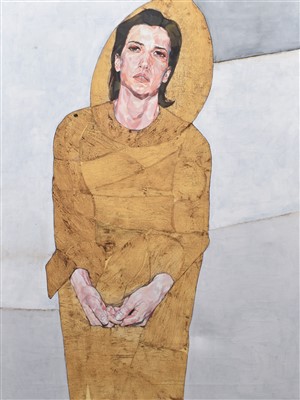 Lot 453 - Zachary Walsh, "Immersed", oil.