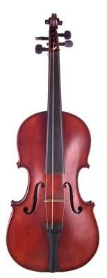 Lot 11 - 3/4 Size violin in case with bow