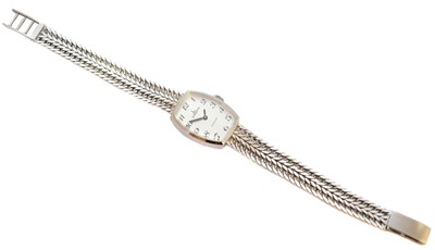 Lot 283 - An 18ct gold ladies Loridal wristwatch