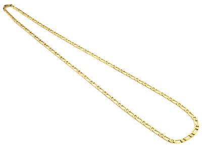 Lot 154 - An 18ct gold chain necklace