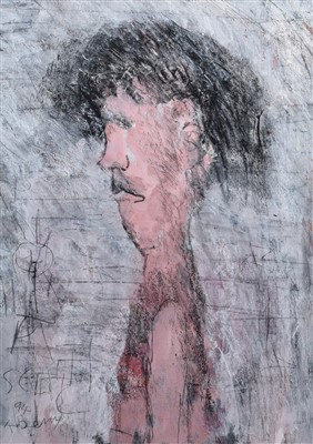 Lot 511 - Arthur Berry, "Street Punk", mixed media.