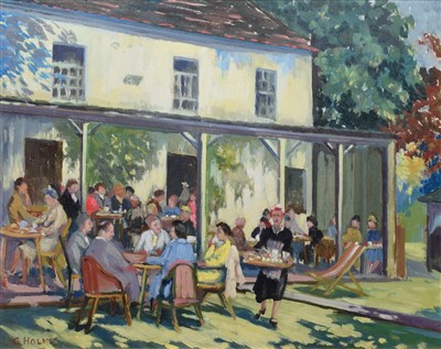 Lot 463 - Charles Holmes, 20th century, Peveril in the Peak, oil and another (2).