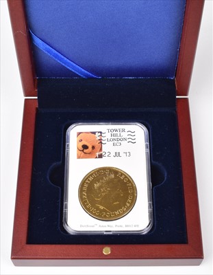 Lot 104 - 2013 Royal Christening Gold 1oz Britannia.