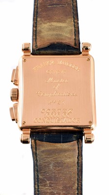 Lot 274 - An 18ct gold Franck Muller Conquistador Cortez wristwatch