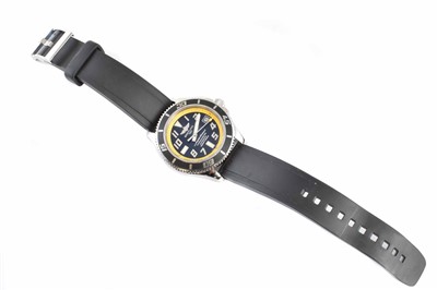 Lot 269 - A stainless steel Breitling Superocean automatic wristwatch