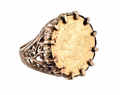 Lot 217 - A Victorian half sovereign dated 1899