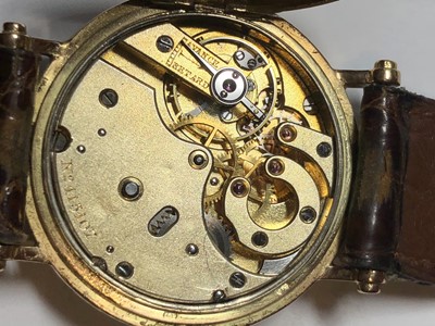 Lot 271 - An 18ct gold cased Patek Philippe watch