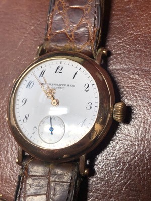 Lot 271 - An 18ct gold cased Patek Philippe watch