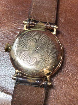 Lot 271 - An 18ct gold cased Patek Philippe watch
